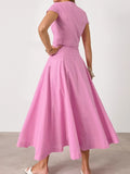 Sleeve Top and Skirt set DJPT