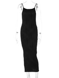 3D Line Backless Back Slit Bodycon Elegant Baby Shower Maternity Maxi Dress Maternity