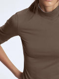 Neck Short Sleeve Top and Pants Set DJPT