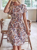 Short Sleeve Casual Dress DJPT