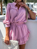 Up Top and Ruffled Skirt Set DJPT
