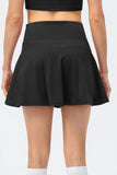 Waist Wide Waistband Active Skirt DJPT
