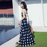 Female Summer Skinny Beach Dress 2025 New Seaside Holiday Lattice Super Fairy-Daughted Dress