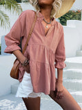 Flounce Sleeve Blouse DJPT
