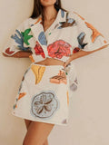 Up Short Sleeve Shirt and Shorts Set DJPT