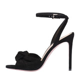 Lady Red Purple Black Knot High Heel Cool Drag Women Shoes Direct Sales Chengdu High Quality Shoes