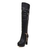 Size Size Boots Children's Boots Women's Autumn And Winter Women's Shoes Simple Fashion Boots High Heel Boots High Quality Shoes