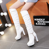 Size Size Boots Children's Boots Women's Autumn And Winter Women's Shoes Simple Fashion Boots High Heel Boots High Quality Shoes