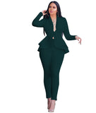 Fashion Lotus Edge Air Layer Professional Uniform Casual Dress Girl DJPT