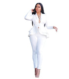 Fashion Lotus Edge Air Layer Professional Uniform Casual Dress Girl DJPT