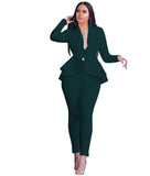 Fashion Lotus Edge Air Layer Professional Uniform Casual Dress Girl DJPT