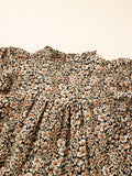 Sleeve Notched Blouse DJPT