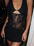 Halter Neck Mini Dress DJPT