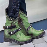 Short Boots Women Boots JGB2025N0110014 Karst Color High Quality Shoes