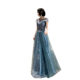 Wedding Annual Meeting Host Fairy Dress Female Temperament 2025 New Dream Temperament Heavy Industry Banquet Evening Dress