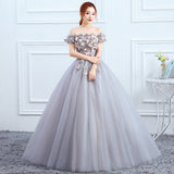 New Female Color Yarn Studio Bridal Banquet Presided Evening Dress Solo Performance Dress