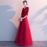 Temperament Evening Dress Woman 2025 New Spring Banquet Elegant Long Black Grandennial Dress Dress Dresser