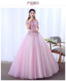 New Female Color Yarn Studio Bridal Banquet Presided Evening Dress Solo Performance Dress