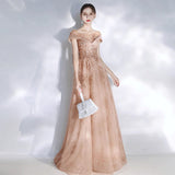 Dress 2025 New Engagement Toast Host Bridesmaid Performance Dream Annual Meeting Dress Dress Dress Girl