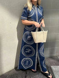 Maxi Shirt Dress with Belt DJPT