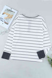 Waffle Knit Henley Long Sleeve Top DJPT