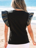 DAY Ruffle Sleeve Blouse DJPT