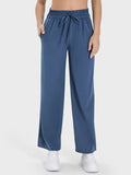 Drawstring Pocketed Active Pants DJPT