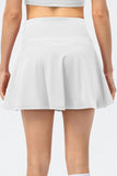 Waist Wide Waistband Active Skirt DJPT