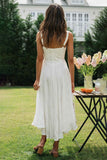 Neck Wide Strap Cami Dress DJPT