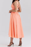 V-Neck Sleeveless Dress with Pockets DJPT
