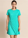 Short Sleeve Mini Tee Dress DJPT