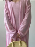 Knit Dress and Cardigan Sweater Set DJPT