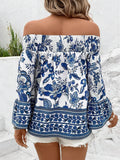 Floral Print Blouse DJPT