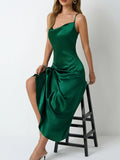 Cowl Neck Cami Dress DJPT