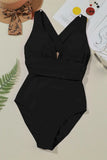 Wide Strap One-Piece Swimwear DJPT