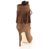 Mouth Cool Boots Fine High With Tuk-So Boots Anti-Velvet Leather Straps Short Boots Pure Hand Direct Selling Original Order High Quality Shoes