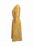 Notched Neck Dress DJPT