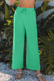 Knit Round Neck Top and Pants Casual Set DJPT