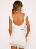 Scoop Neck Tank and Skirt Set DJPT