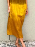 Size Sleeveless Gradient Tank Midi Dress Plus Size DJPT