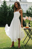 Neck Wide Strap Cami Dress DJPT