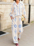 Long Sleeve Shirt and Pants Set DJPT