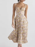 Size Slit Sweetheart Neck Cami Dress Plus Size DJPT