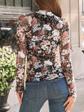 Mock Neck Long Sleeve T-Shirt DJPT