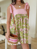 Tie Shoulder Mini Cami Dress DJPT