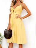 Smocked Sweetheart Neck Cami Dress DJPT