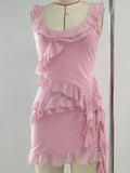 Scoop Neck Tank and Skirt Set DJPT