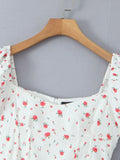 Puff Sleeve Layered Dress DJPT
