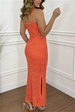 Side Slit Maxi Tank Dress DJPT