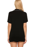 Up Short Sleeve Top and Shorts Lounge Set DJPT